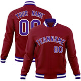 Custom Classic Style Jacket Personalized Outdoor Bomber Letterman Baseball Sweatershirt