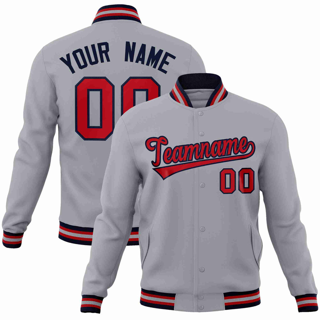 Custom Classic Style Jacket Personalized Your Own Baseball Casual Jacket