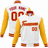 Custom Heat Raglan Sleeves Varsity Letterman Jacket For Baseball Coat