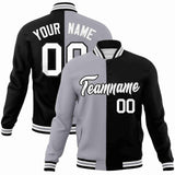 Custom Heat Letterman Two Tone Split Fashion Jacket For Baseball Coat