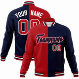 Custom Heat Letterman Two Tone Split Fashion Jacket For Baseball Coat