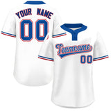 Custom Two-Button Baseball Jersey Classic Style Sport Shirts Uniforms