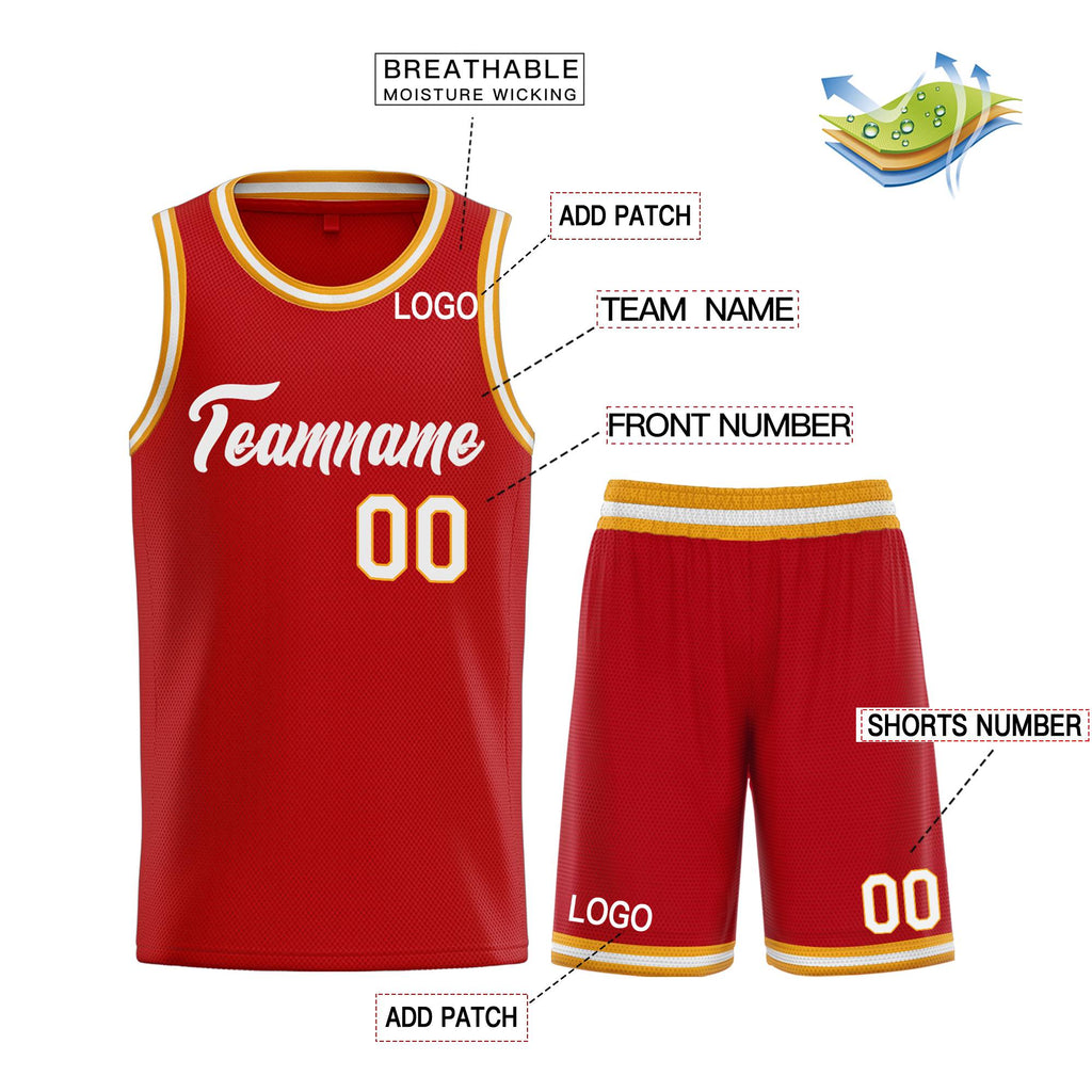 Custom Classic Basketball Jersey Sets Sports Vest