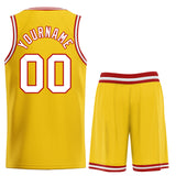 Custom Classic Basketball Jersey Sets High Quality Polyester Mesh Basketball Set