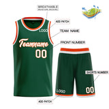 Custom Classic Basketball Jersey Sets 90s Hiphop Party Sport Set