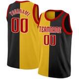 Custom Split Fashion Basketball Jersey Tops Unique Basketball Jerseys