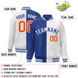 Custom Split Fashion Jacket Personalized Baseball Stitched Coat