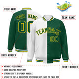 Custom Split Fashion Jacket Personalized Baseball Stitched Coat