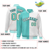 Custom Split Fashion Jacket Personalized Baseball Stitched Coat