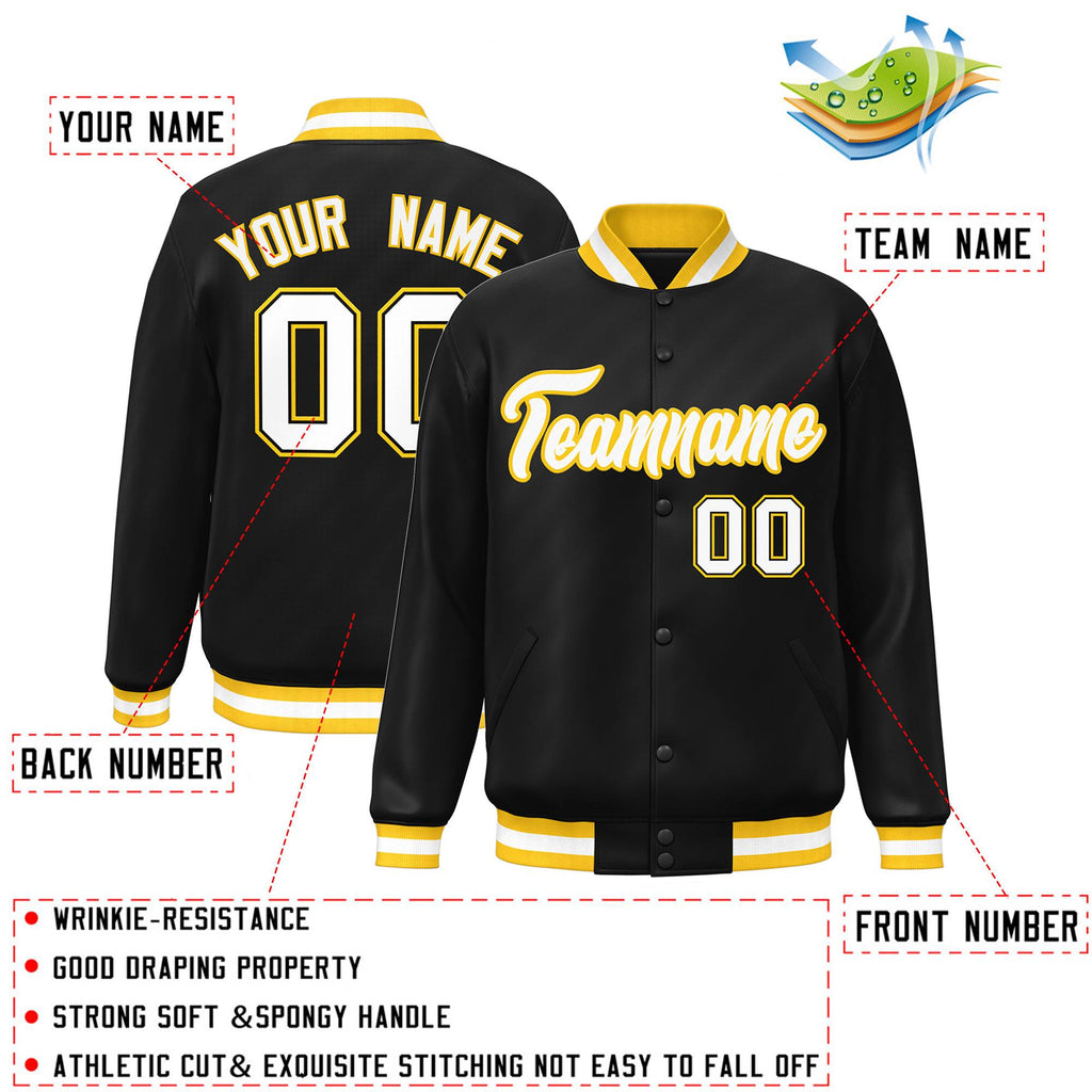 Custom Classic Style Jacket Lightweight Baseball Personalized Coats