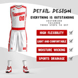 Custom Classic Basketball Jersey Sets Sports Uniform For Men/Youth