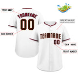 Custom Classic Style Baseball Jersey Hip Hop Button Down Solid Color Shirts