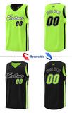 Custom Double Side Basketball Jersey Sets Hip Hop Sports Shirts