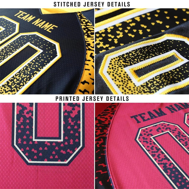 Custom Gradient Fashion Football Jersey Hip Hop Streetwear