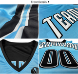 Custom Double Side Basketball Jersey Sets Hip Hop Sports Shirts