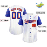 Custom Stripe Fashion Baseball Jersey Personalize Training Shirts