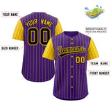 Custom Stripe Fashion Baseball Jersey Softball Team Uniform