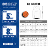 Custom Classic Basketball Jersey Tops Personalzied Shirt for Men/Women/Youth