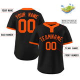Custom Two-Button Baseball Jersey Classic Style Team Shirts For Adults