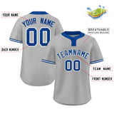 Custom Two-Button Baseball Jersey Classic Style Team Shirts For Adults