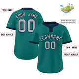 Custom Two-Button Baseball Jersey Classic Style Team Shirts For Adults