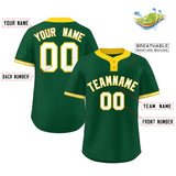 Custom Two-Button Baseball Jersey Classic Style Team Shirts For Adults