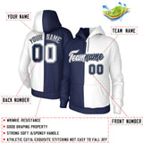 Custom Split Fashion Pullover Hoodie Heart Athletic Pullover Coat
