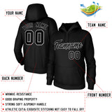 Custom Classic Style Hoodie Pullover Sweatshirt