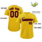 Custom Stripe Fashion Baseball Jersey Training Fan Sports Shirts
